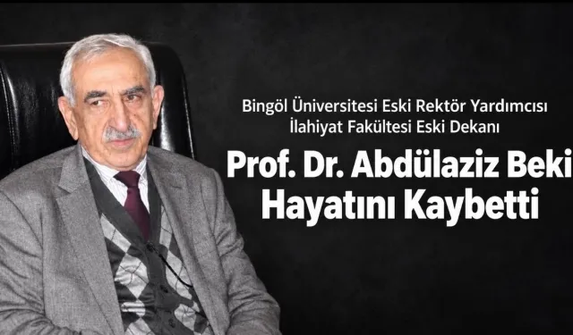 Prof. Dr. Abdülaziz Beki Neden Öldü? İslam Hukuku ve Zazaca Eserleri Nelerdir?