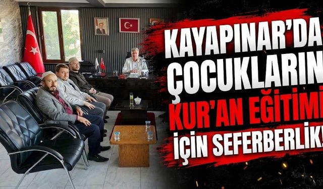 Kayapınar’da Çocukların Kur’an Eğitimi İçin Seferberlik!