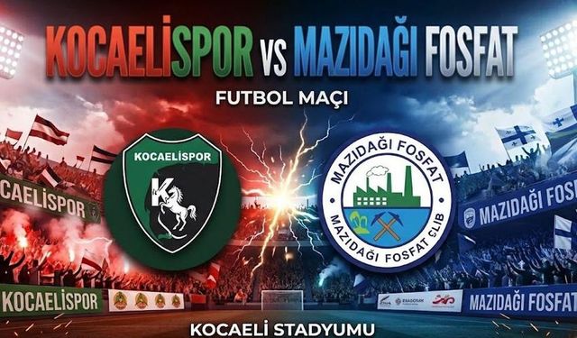 Kocaelispor Mazıdağı Fosfat Maçı Başladı mı? Hangi Kanalda Canlı Yayınlanıyor? Şifresiz İzleme Linki Var mı?