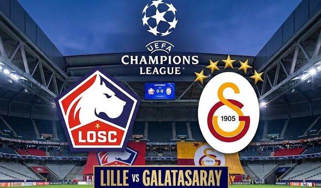 Lille Galatasaray Maçı Bugün mü? Canlı Yayın Saat Kaçta? Şifresiz TRT 1 İzleme Linki Nerede?