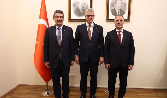 Nasıroğlu, Bakan Memişoğlu ile Görüştü