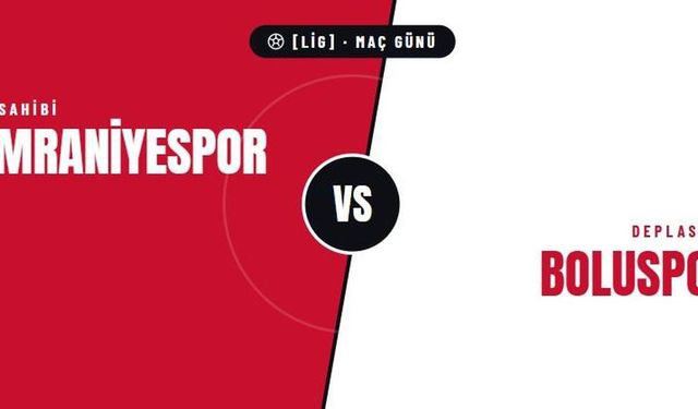 Ümraniyespor Boluspor maçı hangi kanalda? Şifresiz mi? Nereden canlı izlenir Ümraniyespor Boluspor Maçı Hangi Kanalda Yayınlanıyor ve Şifresiz Seçeneği Var mı?