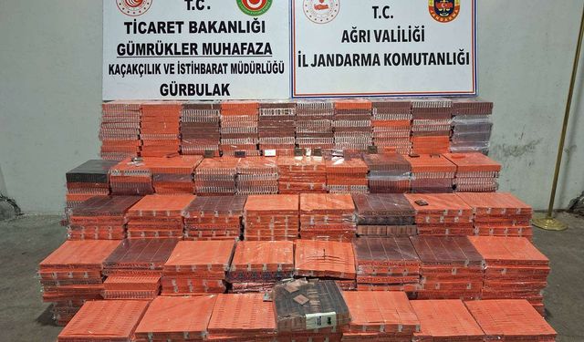 Jandarma 14 milyon TL değerinde malzeme ele geçirdi