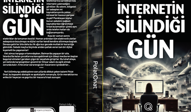 Polat Onat’ın Yeni Romanı “İnternetin Silindiği Gün” Raflarda