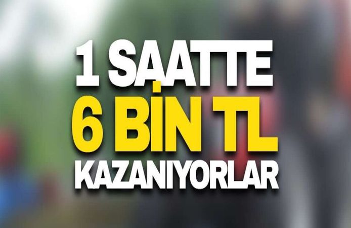 1 Saatte 6 Bin TL Kazanıyorlar! Karadeniz'de Yılın En Kazançlı Mesleğinin Saatlik Ücreti Belli Oldu