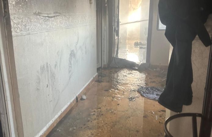 Petrolcüler Sitesi’nde Yangına Anında Müdahale