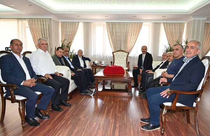 Arslan’dan Vali Canalp’a Nezaket Ziyareti