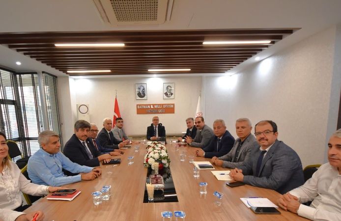 Batman’da Eğitim Masası Toplandı