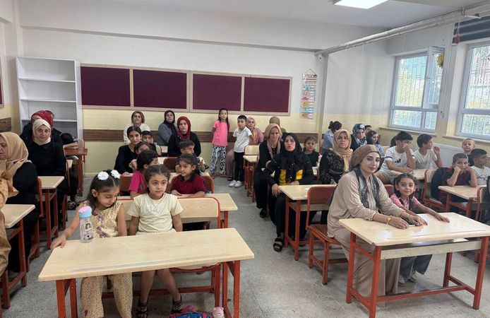Batman’da Öğrenciler Uyum Haftasıyla Ders Başı Yaptı