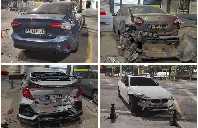 Batman’da Sabah Namazı Sonrası Şaşkınlık: 3 Araç Hasar Gördü
