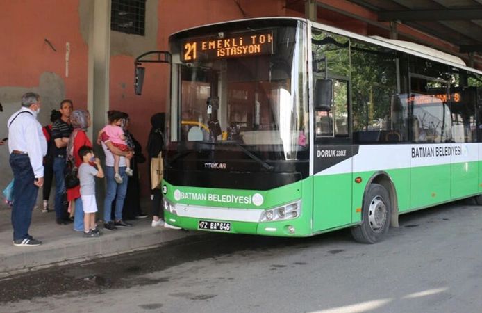 Batman’da Toplu Ulaşımda Rekor: 9,5 Ayda 10,9 Milyon Yolcu Taşındı