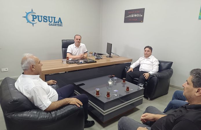 BATSO Başkan Adayı Ekrem Çetin’den Pusula’ya Ziyaret