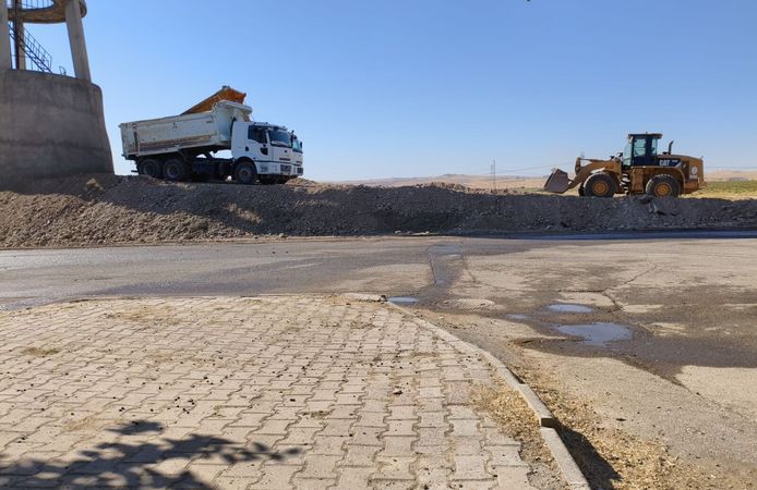 Hasankeyf Kavşağı’na Alternatif Yol Tamamlandı