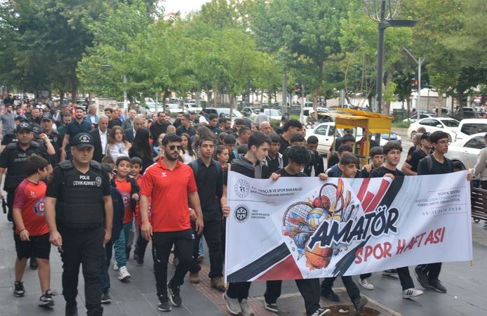 Amatör Spor Haftası’nda Spor İçin Adım Attılar