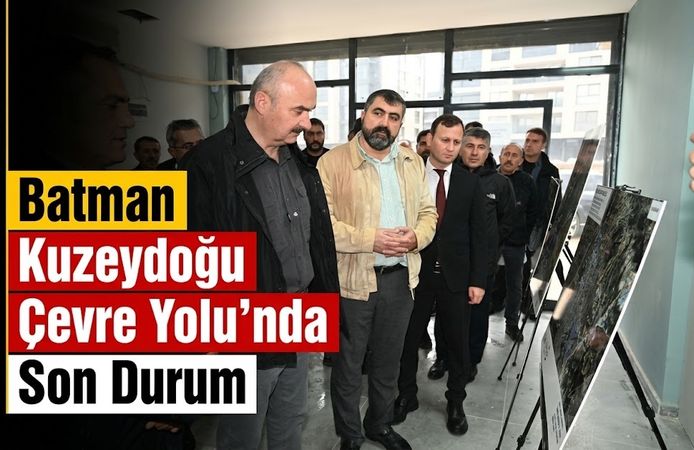 Batman Kuzeydoğu Çevre Yolu’nda Son Durum