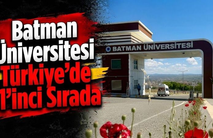 Batman Üniversitesi Türkiye’de 11’inci Sırada
