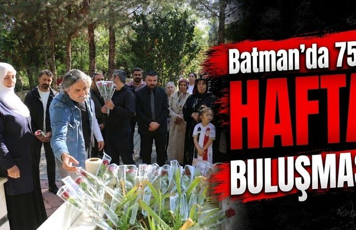 Batman’da 758. Hafta Buluşması