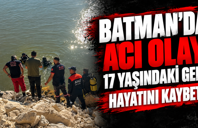 Batman’da Acı Olay: 17 Yaşındaki Genç Hayatını Kaybetti