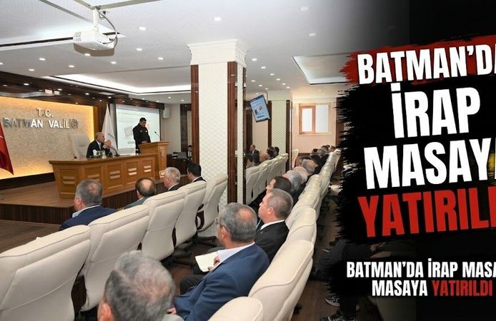 Batman’da İRAP Masaya Yatırıldı