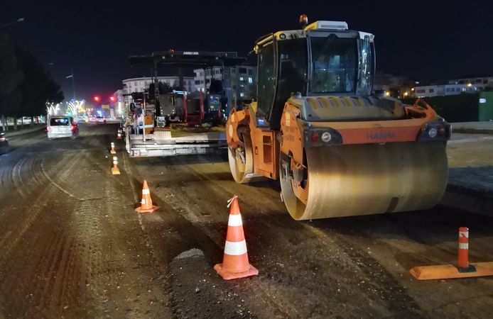Batman’da Kritik Güzergâhta Yol Çalışması