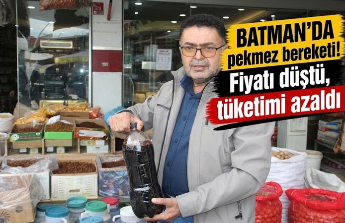 Batman’da pekmez bereketi! Fiyatı düştü, tüketimi azaldı