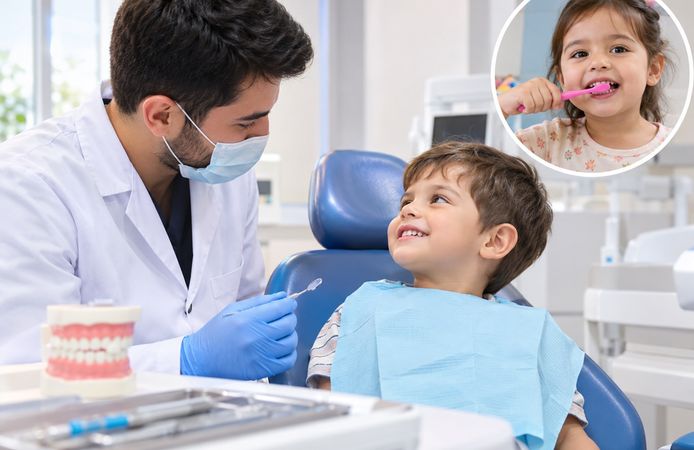 Çocuklarda diş sağlığı için kritik uyarı! 6-7 yaşına kadar ebeveynler kontrol etmeli