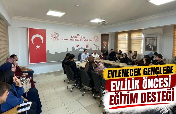 Evlenecek Gençlere Evlilik Öncesi Eğitim Desteği