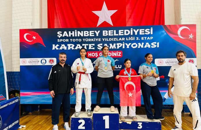 Gaziantep’te Batman rüzgârı esti! 4 sporcuyla 3 derece