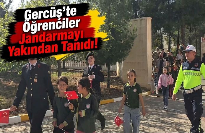 Gercüş’te Öğrenciler Jandarmayı Yakından Tanıdı!