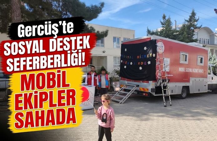 Gercüş’te Sosyal Destek Seferberliği! Mobil Ekipler Sahada