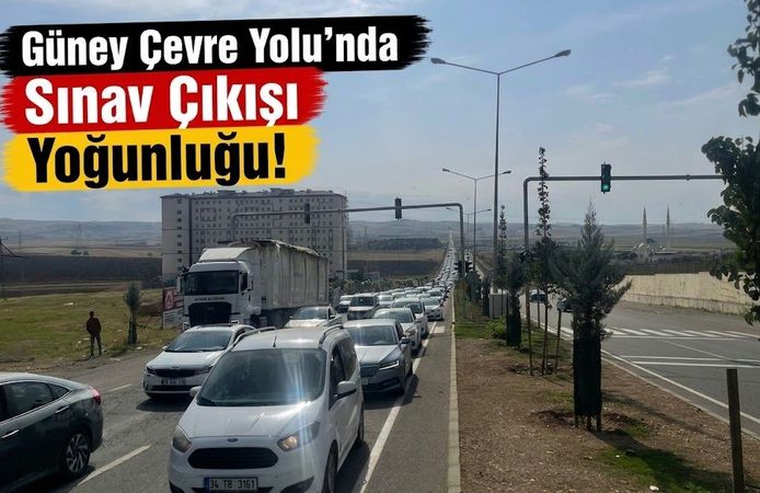 Güney Çevre Yolu’nda Sınav Çıkışı Yoğunluğu!