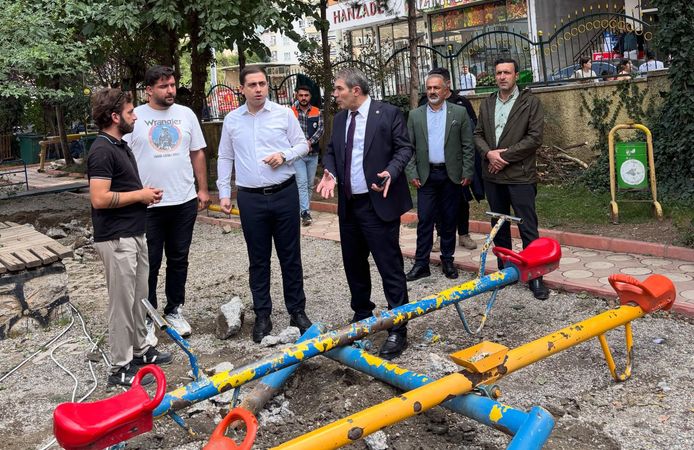 Sason’da Aile ve Çocuk Parkı Yenileniyor