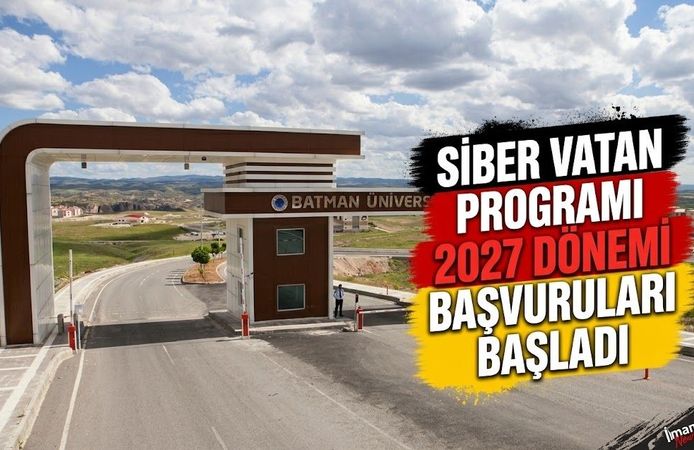 SİBER VATAN PROGRAMI 2027 DÖNEMİ BAŞVURULARI BAŞLADI
