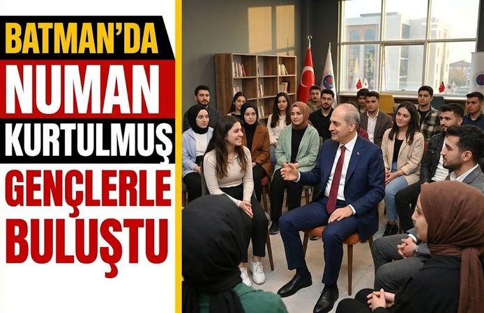 TBMM Başkanı Numan Kurtulmuş Batman’da Gençlerle Buluştu
