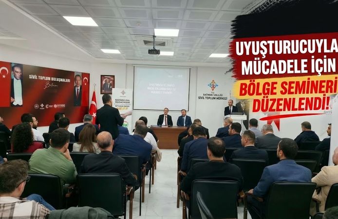 Uyuşturucuyla Mücadele İçin Bölge Semineri Düzenlendi
