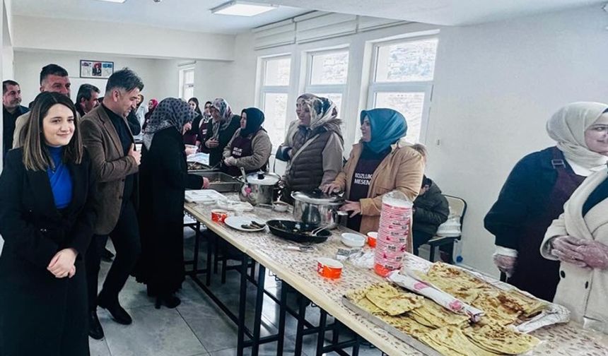 Kozluk'ta Filistin ve Gazze'ye destek için kermes