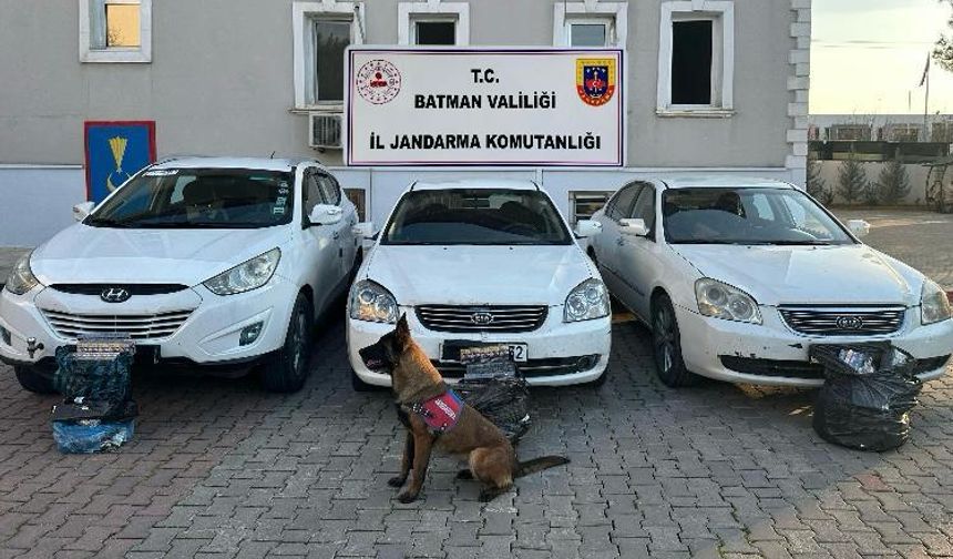 Batman’da 3 Bin 125 Paket Kaçak Sigara Ele Geçirildi