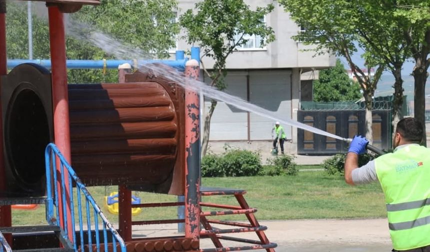 Batman'da mahallelerde temizlik seferberliği başladı