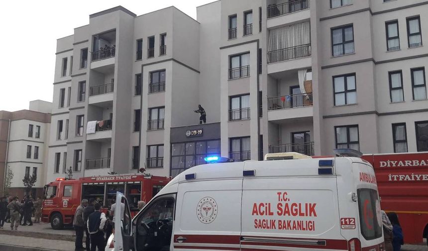 TOKİ konutlarında yangın: 3'ü çocuk, 5 yaralı