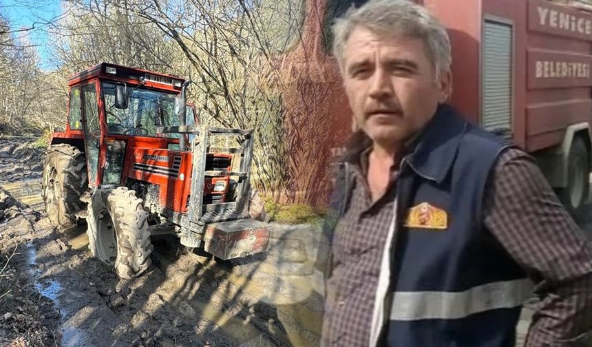 Traktörden düşen orman işçisi hayatını kaybetti