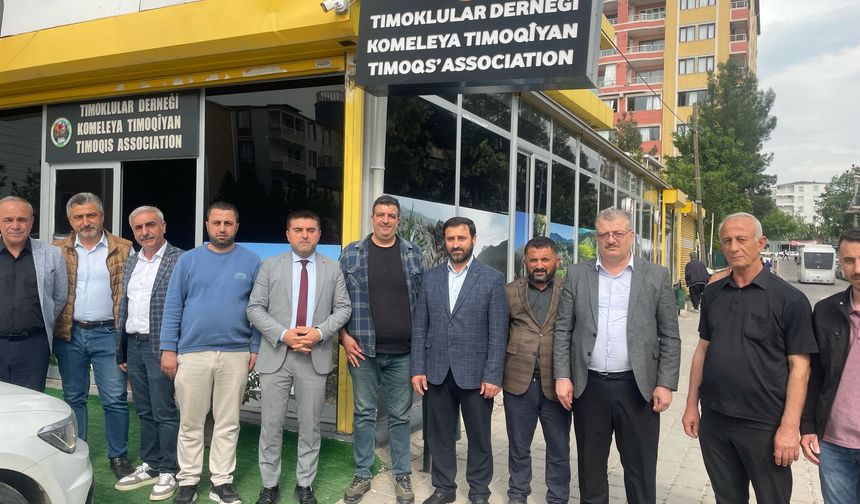 Saadet Partisi’nden Tımoklular Derneği’ne Anlamlı Ziyaret