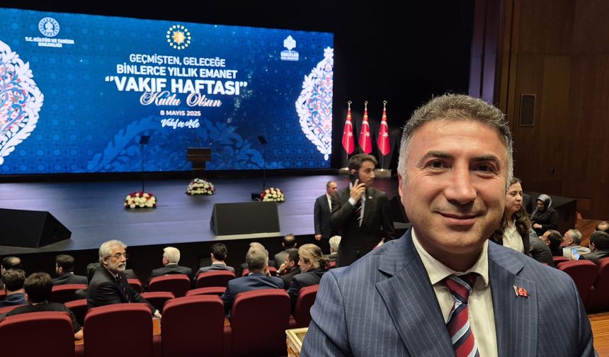 REKTÖR DEMİR ''VAKIFLAR HAFTASI AÇILIŞ TÖRENİ''NE KATILDI