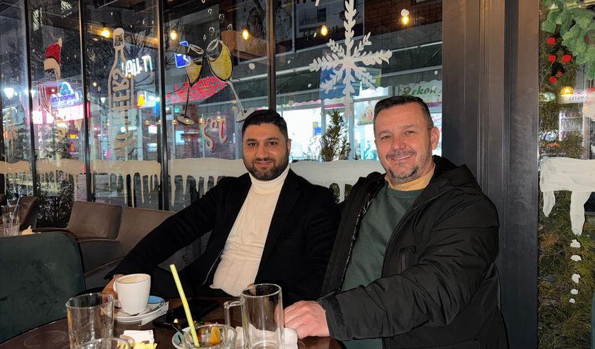 BAŞKAN EROL, MAKEDONYA BAKANIYLA GÖRÜŞTÜ