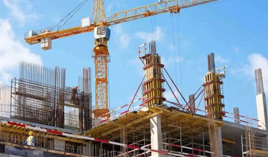 İnşaat üretimi yıllık yüzde 10,5 arttı