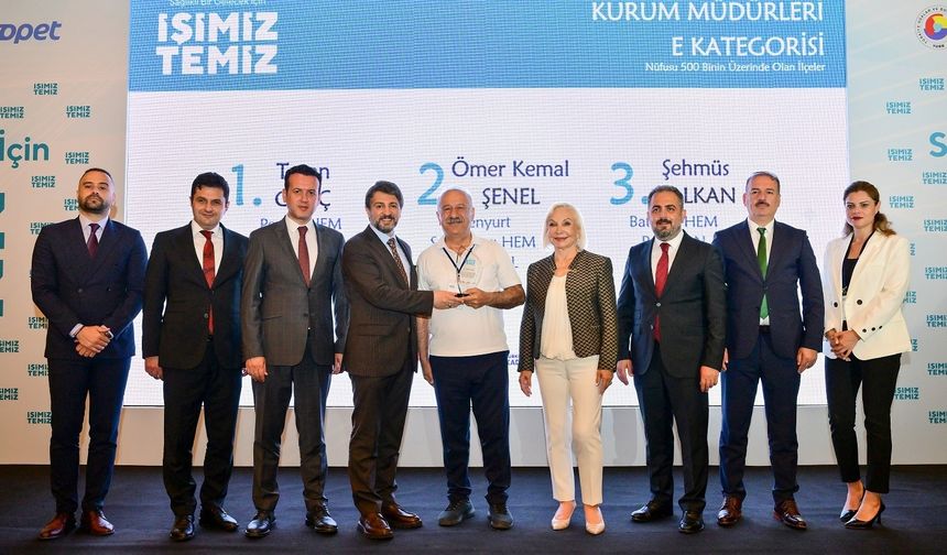 Batman HEM’e “Hijyen”de Türkiye Üçüncülüğü!