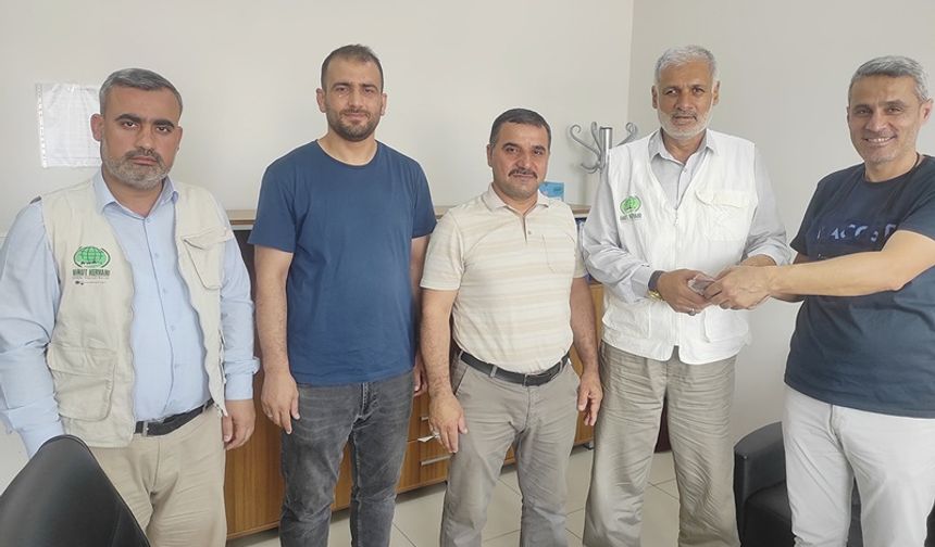 Batman Salih Günaydın AİHL'den Gazze'ye destek