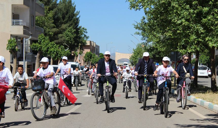 Gercüş’te Pedallar Sağlık İçin Döndü!