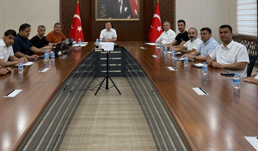 Kozluk'ta Kalkınma Projesi Kapsamında Değerlendirme yapıldı
