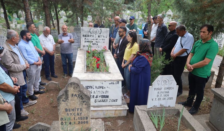 İHD, Şerzan Kurt'u Mezarı Başında Andı