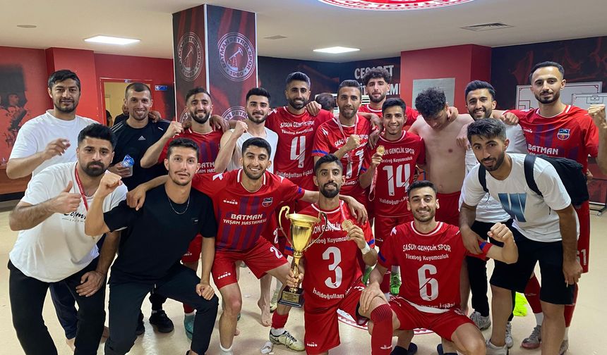 Sason Gençlik Spor, 2024-2025 Batman 1. Amatör Ligi Şampiyonu Oldu